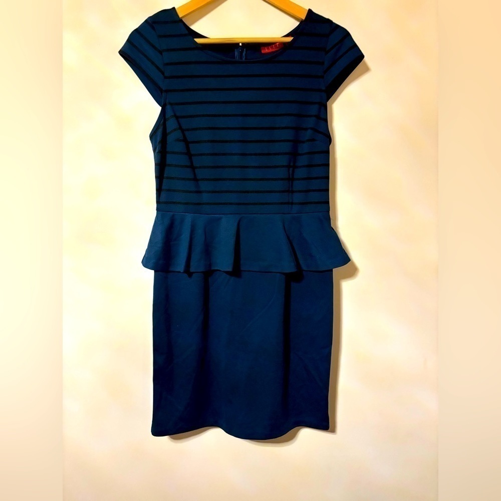 Elle Peplum Dress
